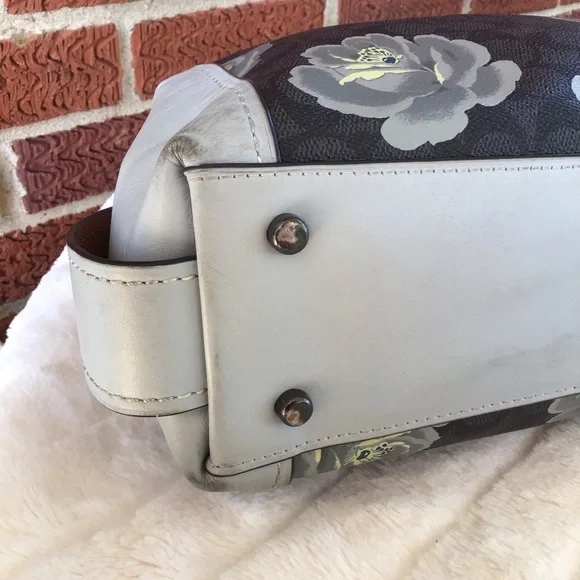 Coach Edie Rose floral shoulder bag - Picture 8 of 16